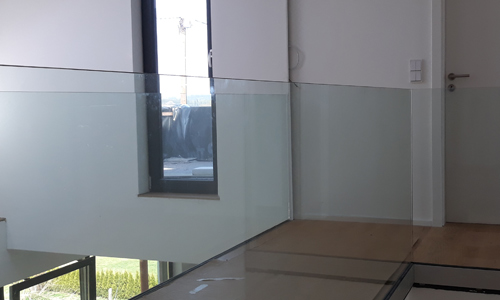 Absturzsicherung aus Glas - Französische Balkone